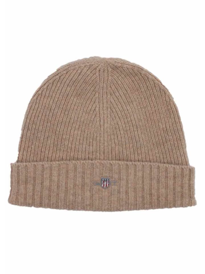 Unisex Beanie in Khaki melange