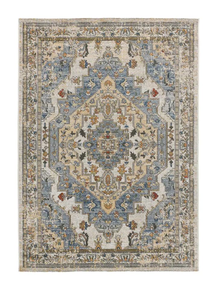 Outdoor-Teppich LUNA in blau