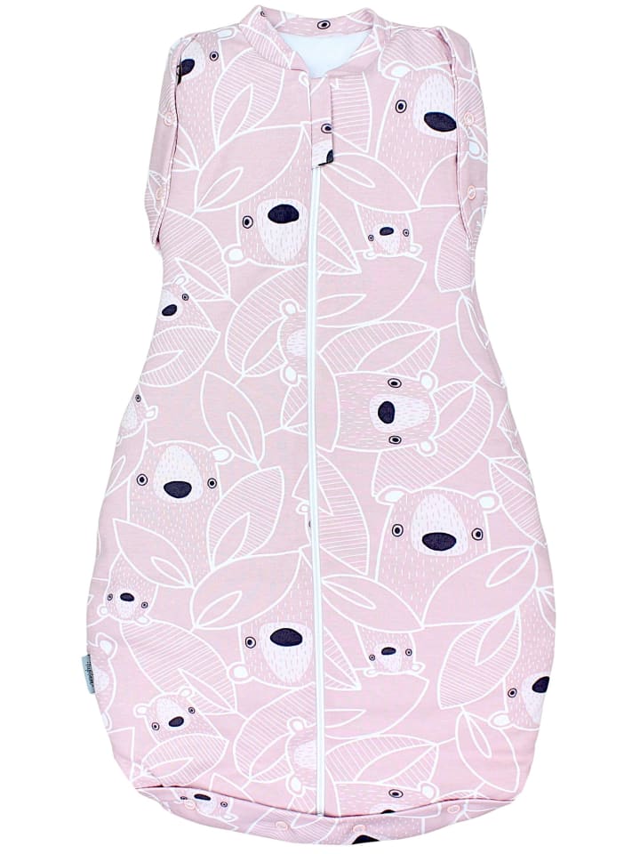Babay Schlafsack Pucksack Round in rosa Modell 2