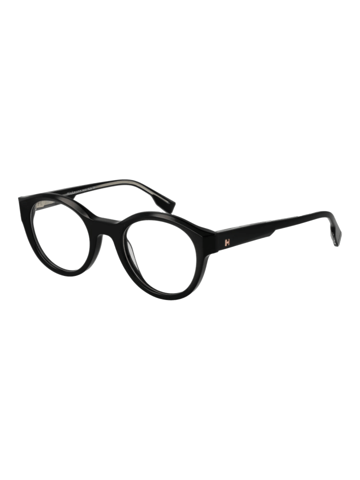 Damen Optische Fassungen Rund Schwarz