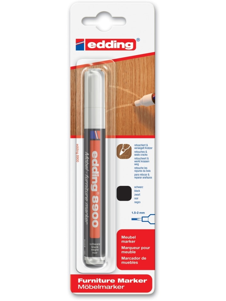 Möbel-Reparaturmarker edding 8900 schwarz