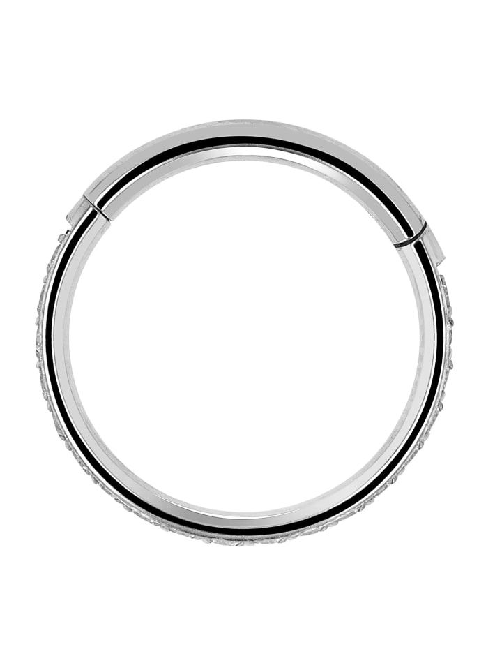 Damen Piercing aus Edelstahl in silber