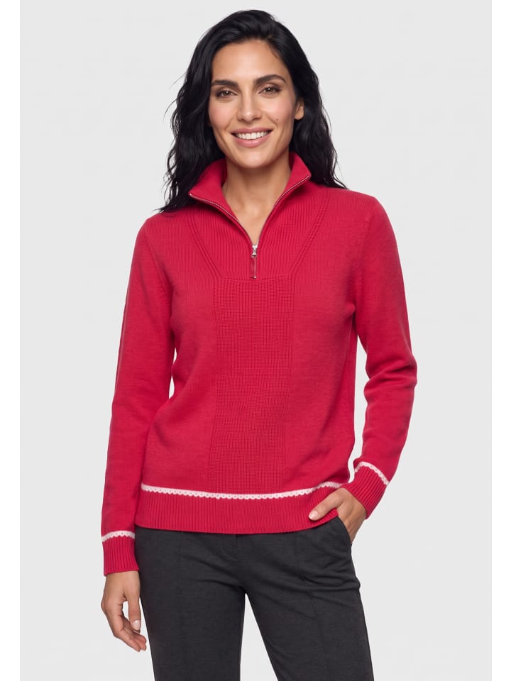 Strickpullover in Redberry