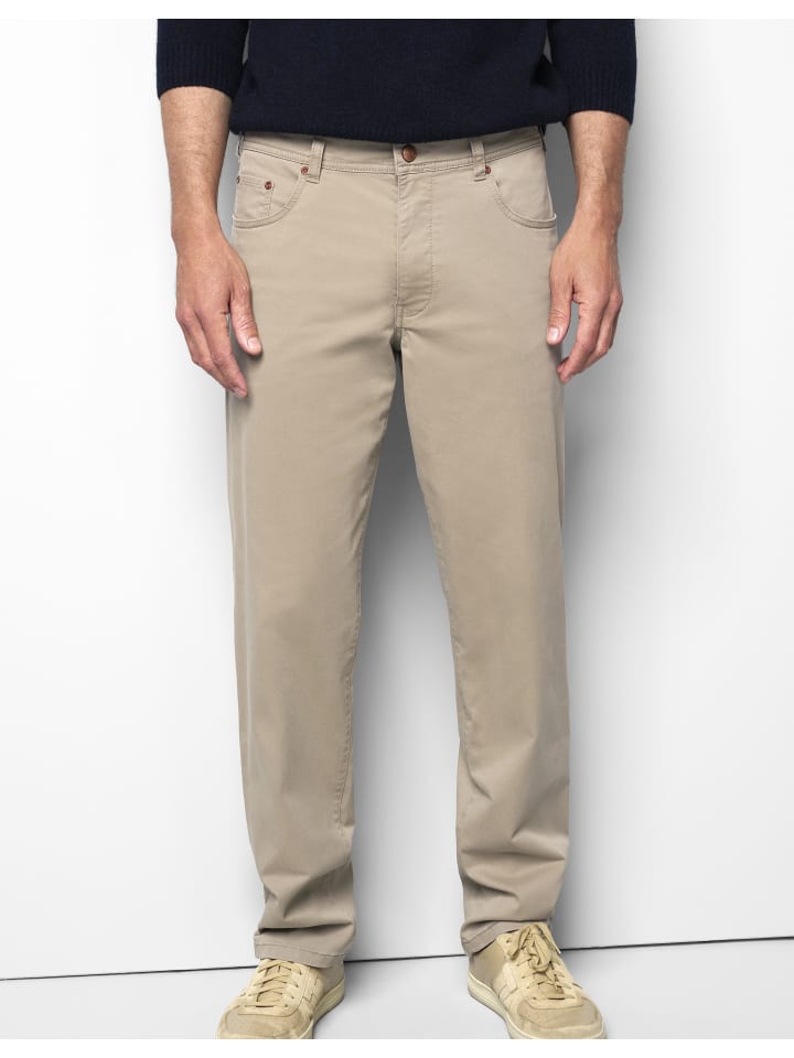 Chinohose M5 Six 9-6001 in Beige