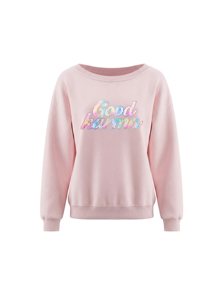 Women Sweatshirt in Light Rose