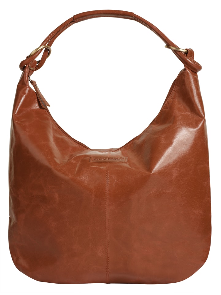 Shopper echt Leder in cognac