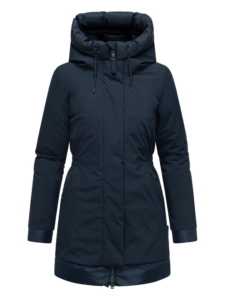 Wintermantel Winterprinzessin 14 in Navy