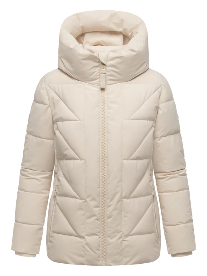 Steppjacke Kuschelnasee 16 in Cream