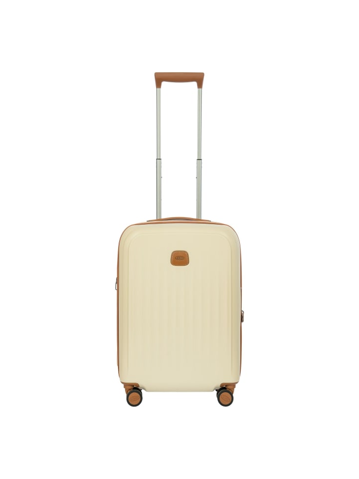 Taormina 4 Rollen Trolley S 57 cm mit Dehnfalte cream