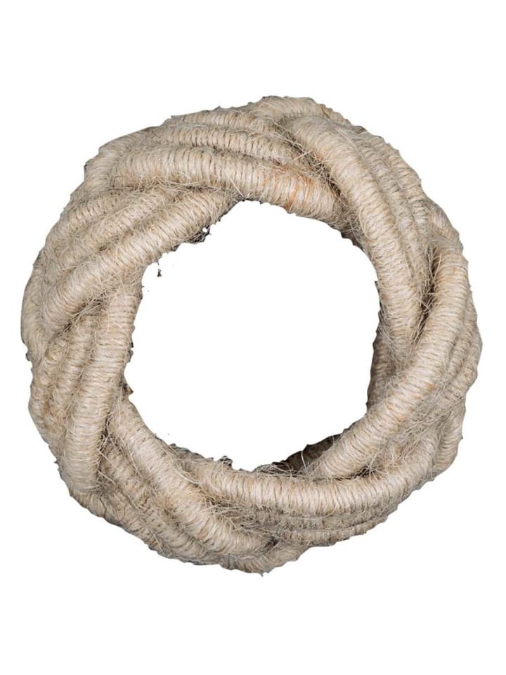 Serviettenringe Beige Jute 6er Set