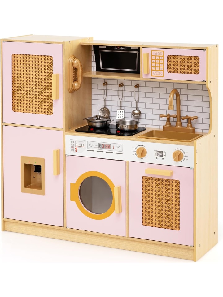 Kinderküche Spielküche in Rosa