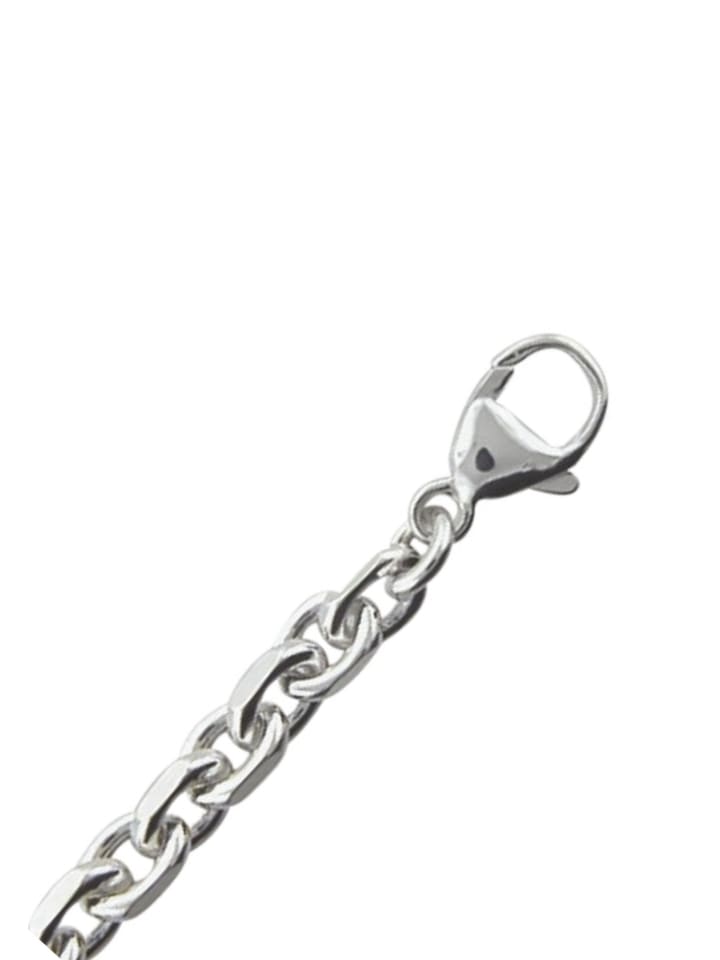 Damen 925 Silber Anker Halskette 50 cm Ø 4,7 mm in silber