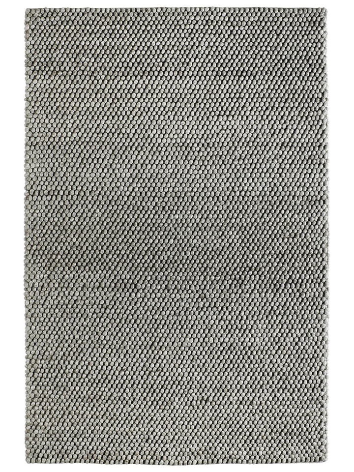Kurzflor Teppich Amar 590 in Taupe
