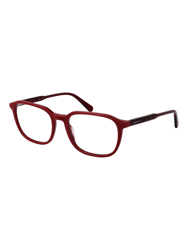 Herren Optische Fassungen Quadrat Rot