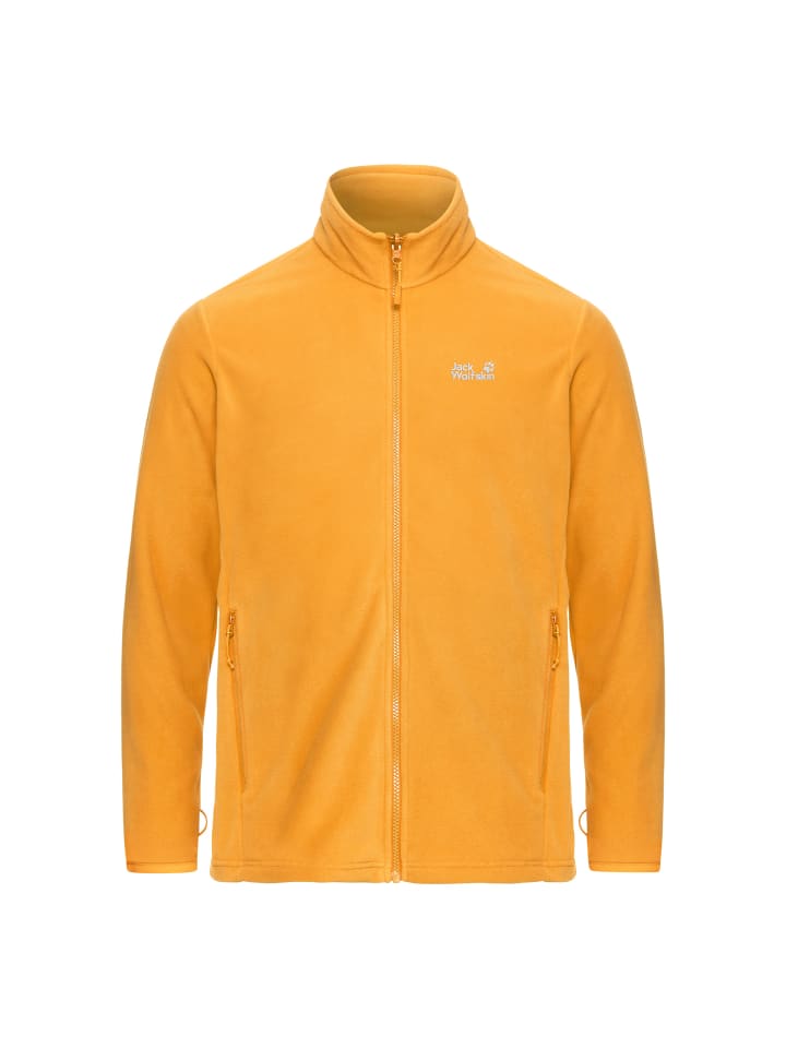 Fleecejacke Taunus 100 Full-Zip in Gelb