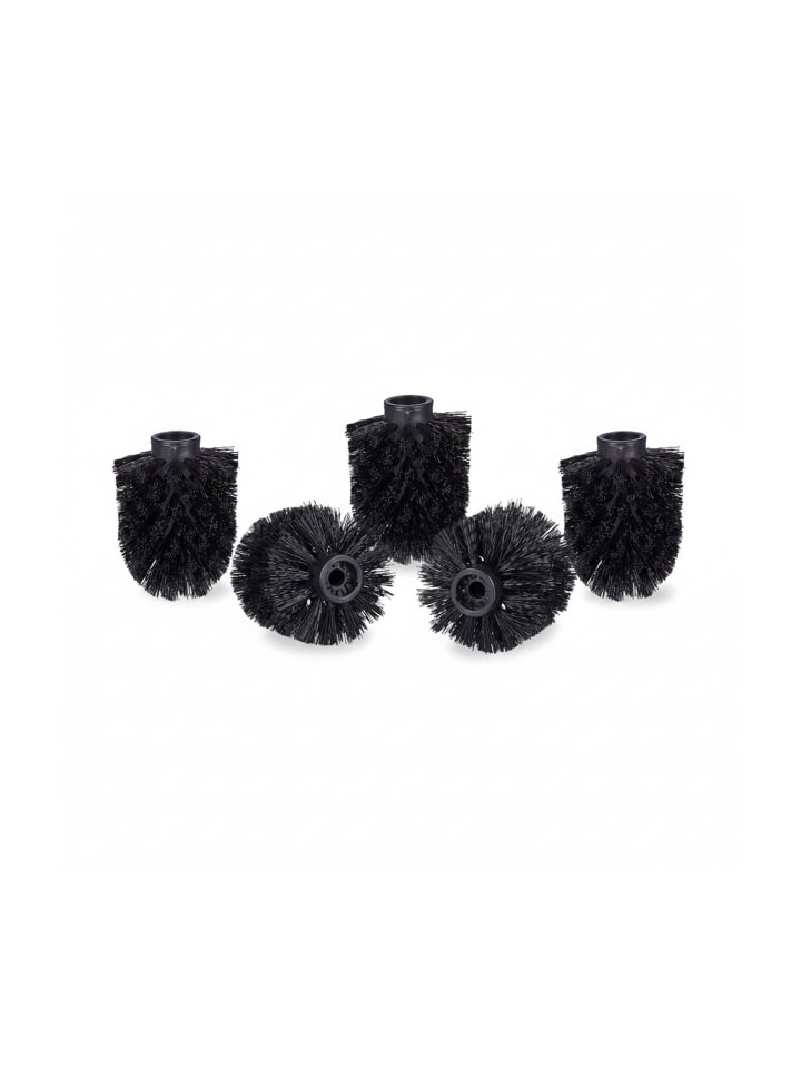 10 x Bürstenkopf in Schwarz - Gewinde Ø 9,5mm