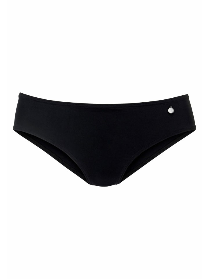 Bikini-Hose in schwarz