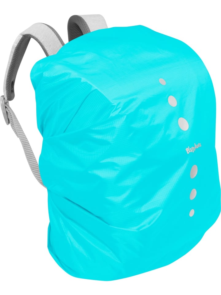 Regenhülle für Rucksack in Türkis