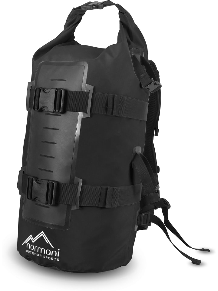 Wasserdichter Rucksack 40 l Water Block in Schwarz