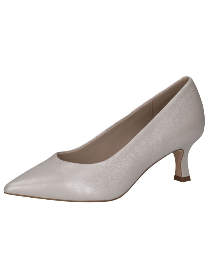 Pumps in OFFWHITE PERL.