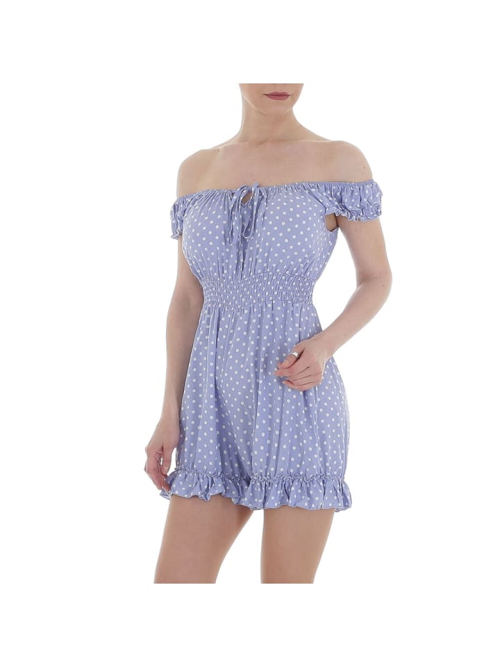Jumpsuit & Zweiteiler in Lila und Weiß