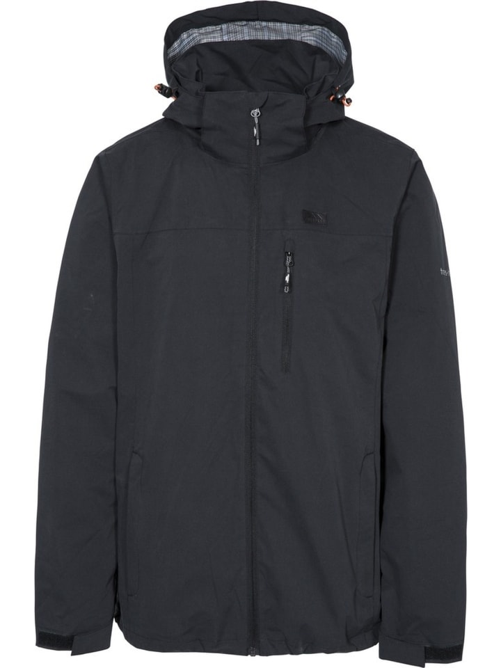 Regenjacke in Schwarz