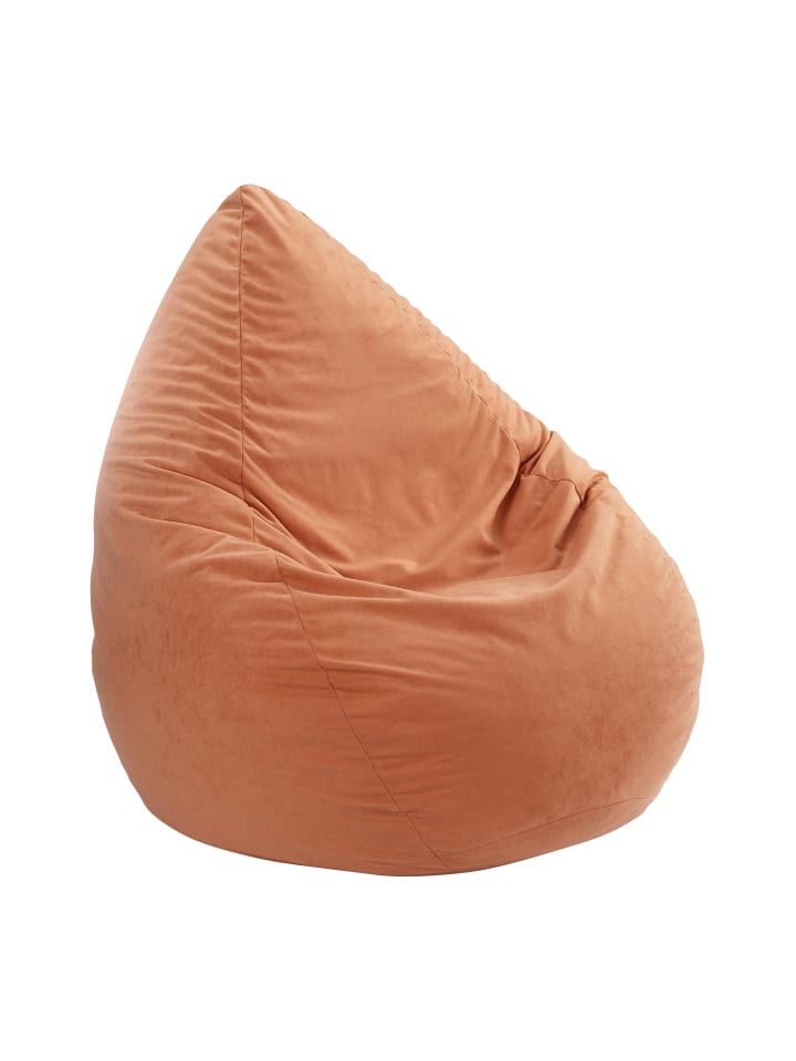 Gemütliches großes Sitzkissen Chillkissen Sitzsack in terra