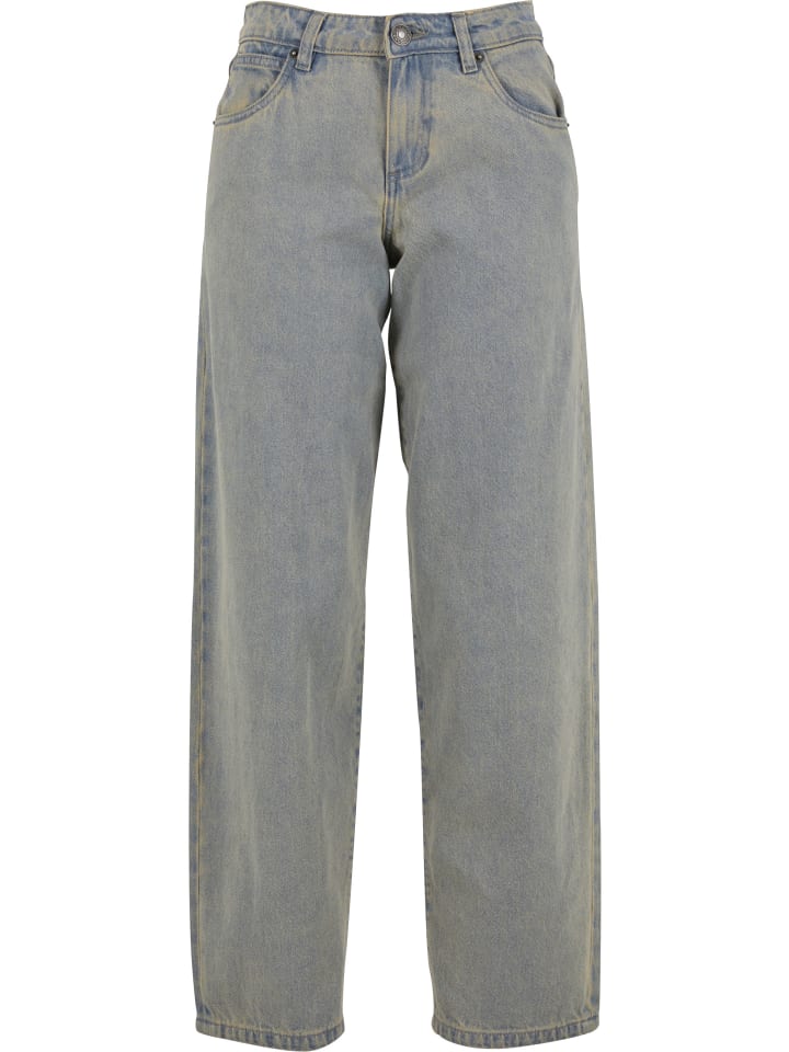 Jeans in new light blue dirty washed