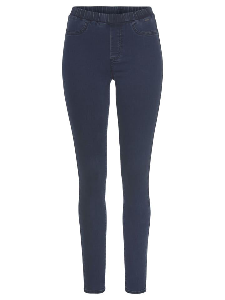 Jeggings in jeansblau