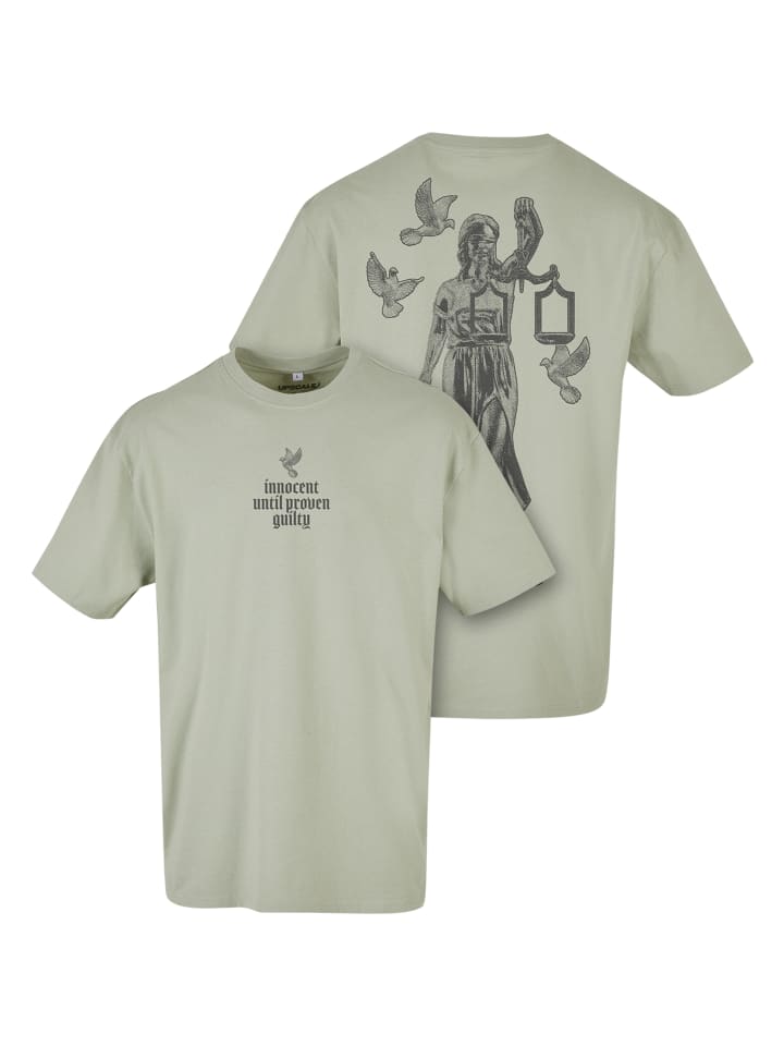 T-Shirt in softsalvia