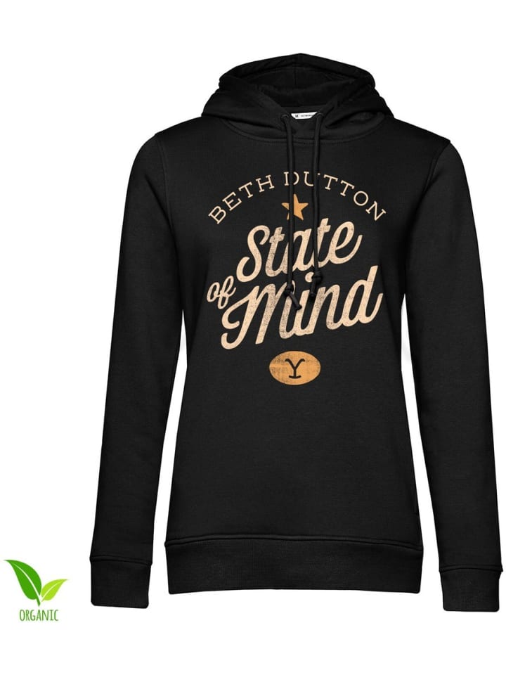 Hoodie in Schwarz