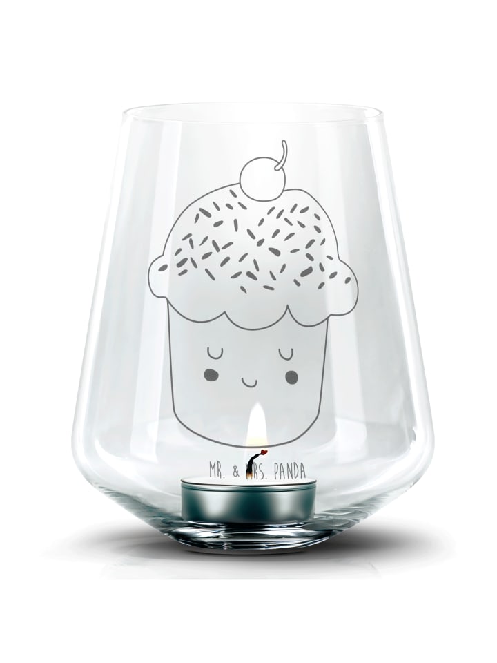 Laterne Cupcake ohne Spruch in Transparent
