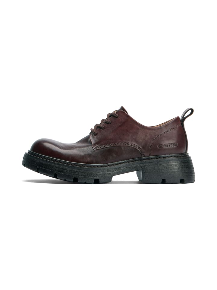 Hove Derby-Schnürschuhe dk brown