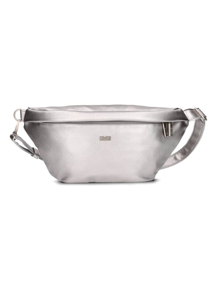 Mademoiselle.M Umhängetasche 40 cm silver