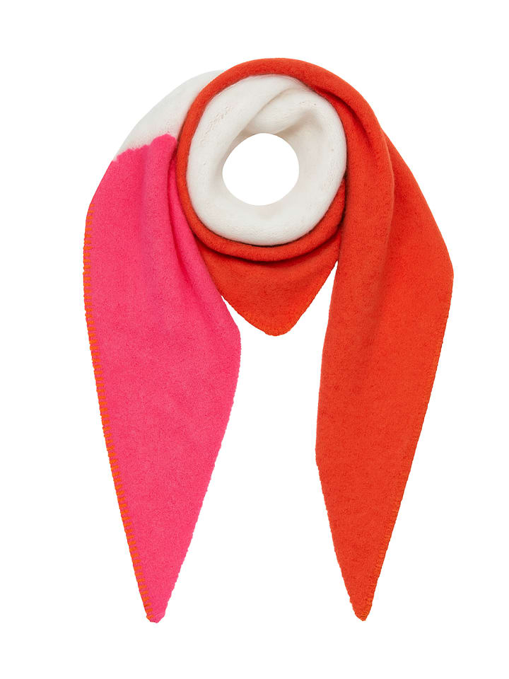 Schal Colorblock modern warm in Orange