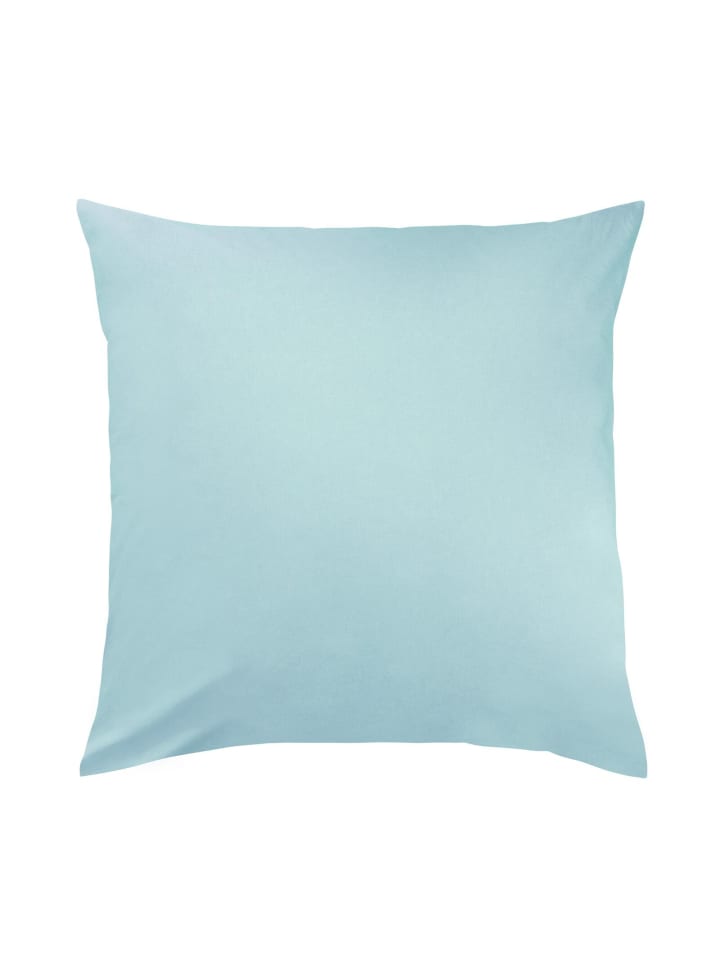 Bettwäsche Basic Single Jersey Kissenbezug in hellblau