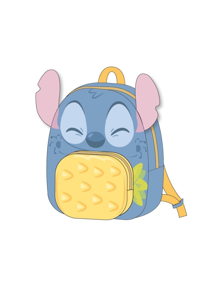 Ananas Plüschrucksack, 22 cm