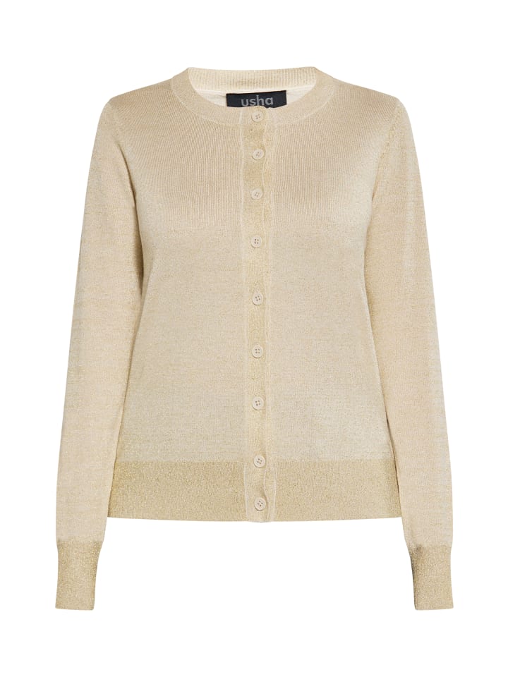 Damen Cardigan in CREME