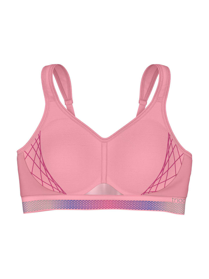 Sport-BH Triaction Cardio Flow in BUBBLE GUM PINK
