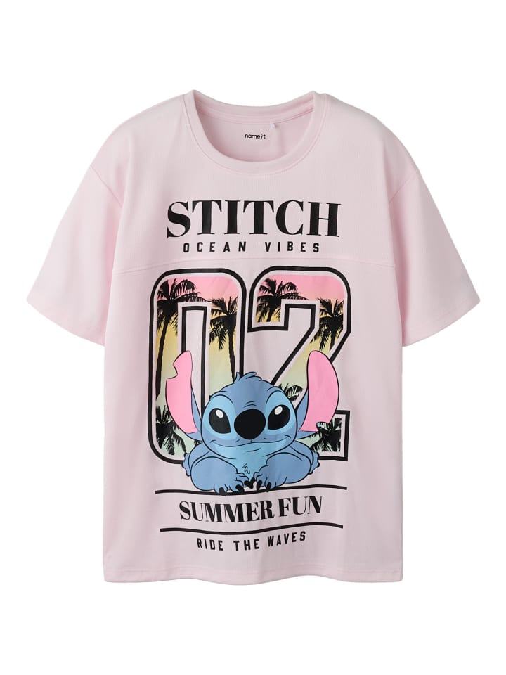 T-Shirt in Cradle Pink