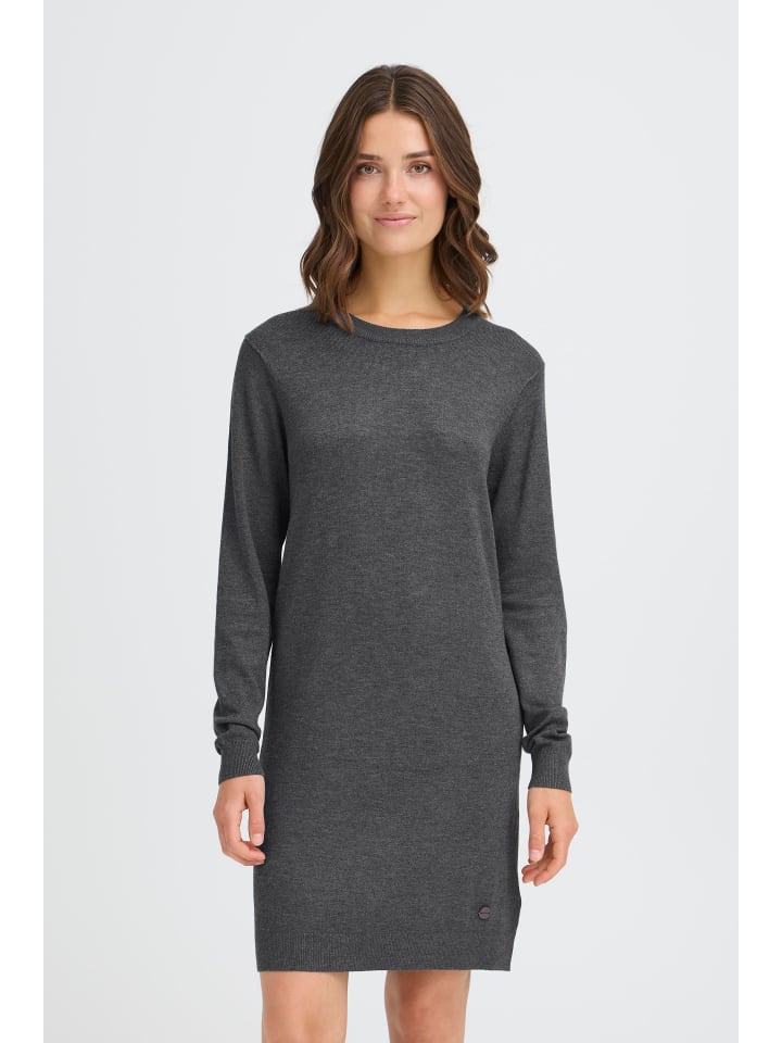 Strickkleid OXAida in Grau