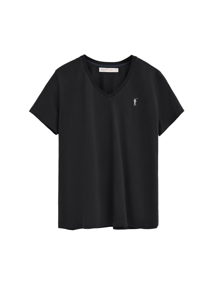 T-Shirt RIGBY GO TSHIRT V W VO in Schwarz