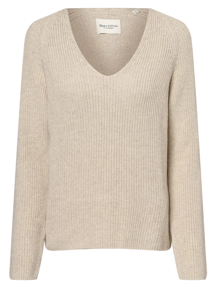 Pullover in sand - 0001