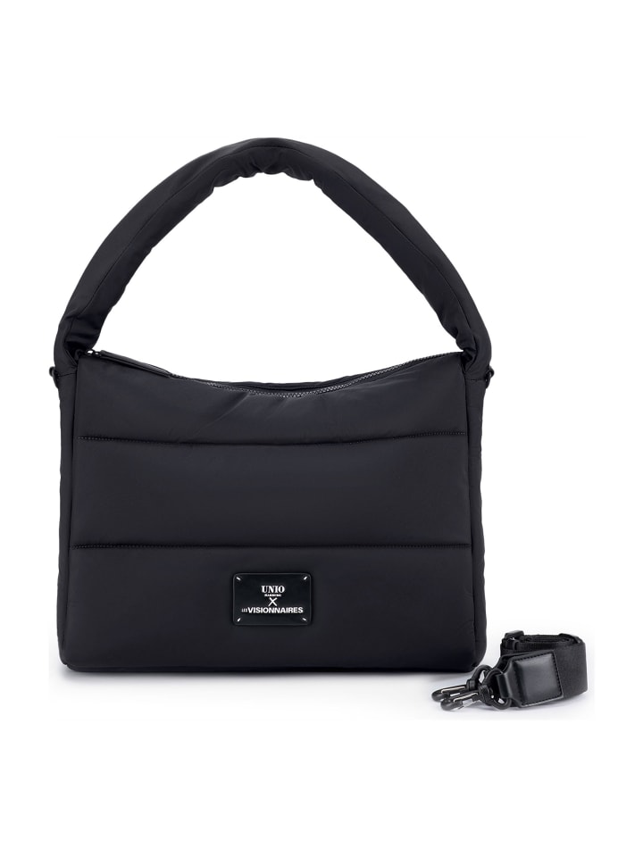 Unio Hobo Schultertasche 38 cm black