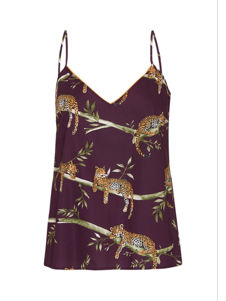 Wild Slumber Top in pinkmeliert