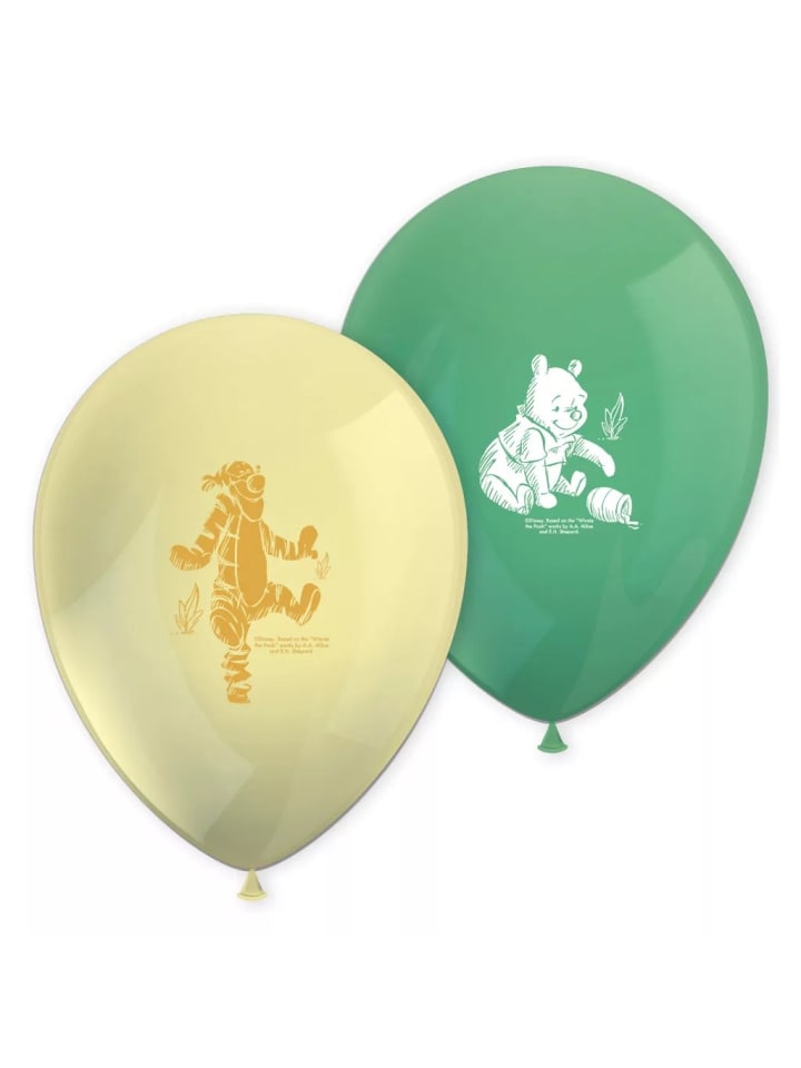 Disney Winnie Puuh Loves Nature Luftballons 8 Stück im Set