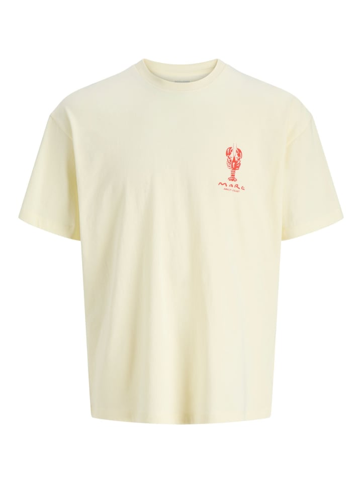 T-shirt in Transparent Yellow