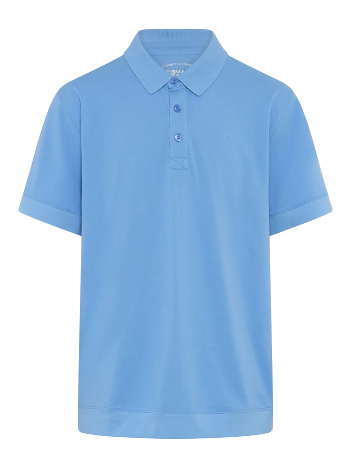 Poloshirt in blau