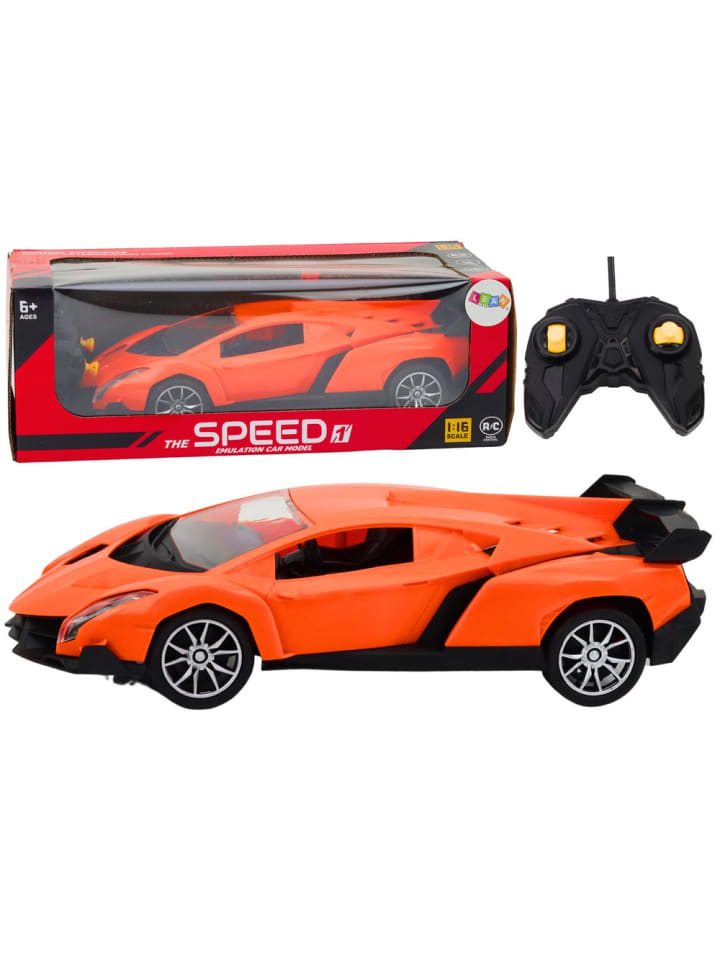 Ferngesteuerter Sportwagen Orange RC Car 1:16