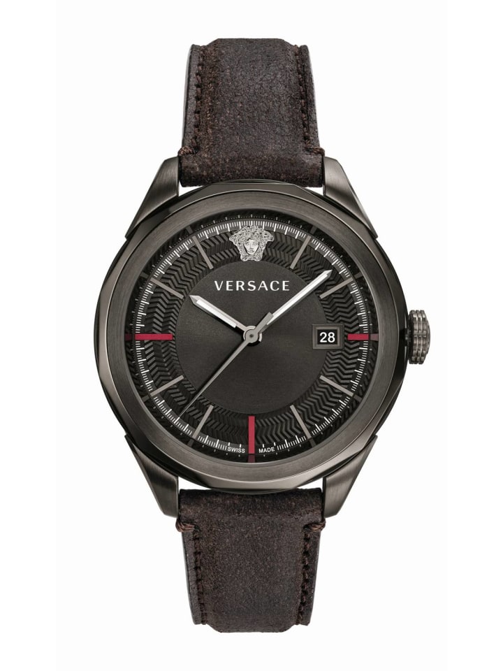 Schweizer Uhr Glaze in schwarz